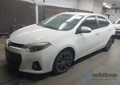 2016 Toyota Corolla S Plus из США, поврежденный, VIN 5YFBURHE5GP422993